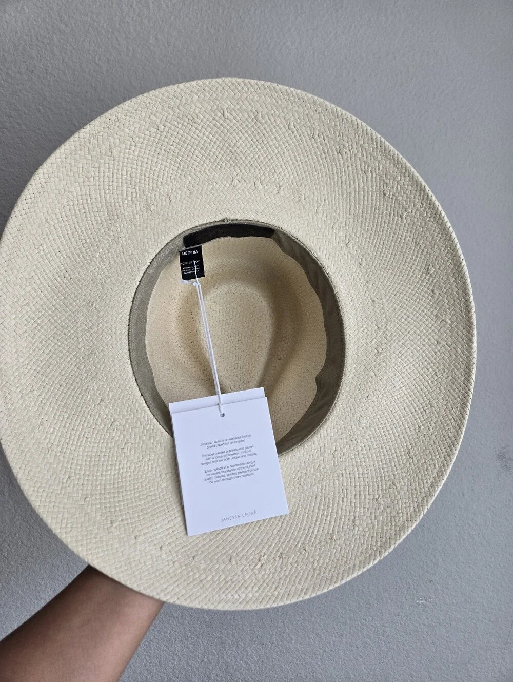 Janessa Leone Natural Jude Hat